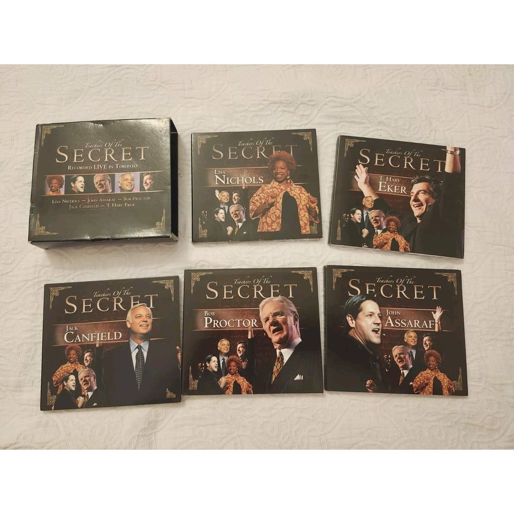 Teachers‎ Of The Secret Recorded Live in Toronto Disc Set of 5 Disc Set DVDs
